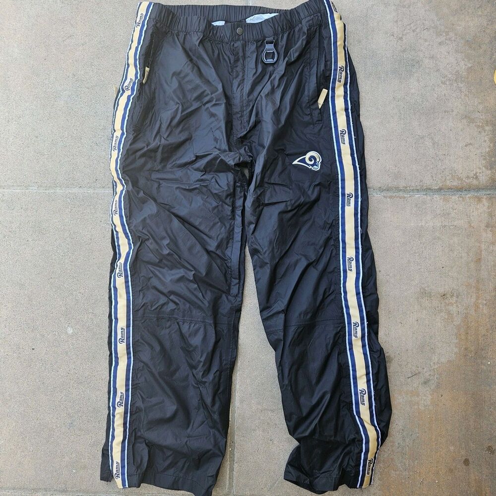 NFL Saint St. Louis Rams Team Apparel Breakaway Sideline Pants Size 2XL EUC